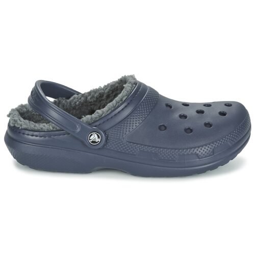 Crocs Classic Fuzz Lined Clog Μπλε