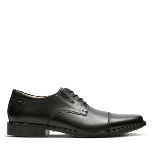 Clarks Tilden Cap 26110309 Μαύρο