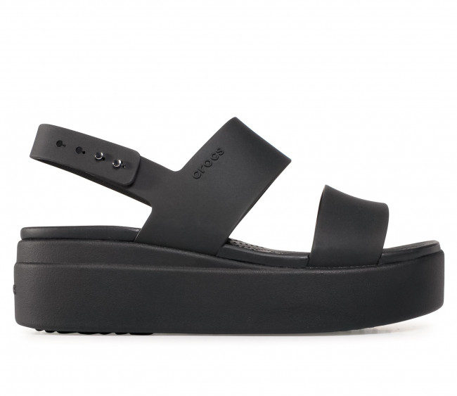 Crocs Brooklyn Low Wedge Μαύρο