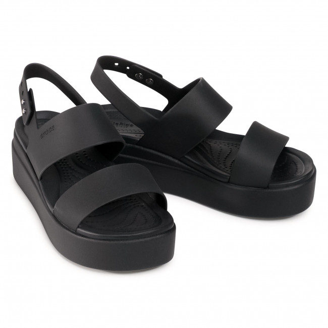 Crocs Brooklyn Low Wedge Μαύρο
