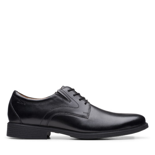 Clarks Whiddon Plain 26152918 Μαύρο