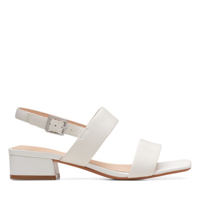 Clarks Seren25 Strap 26164894 Λευκό
