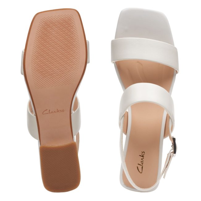 Clarks Seren25 Strap 26164894 Λευκό