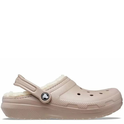 Crocs Classic Fuzz Lined Clog Μπεζ
