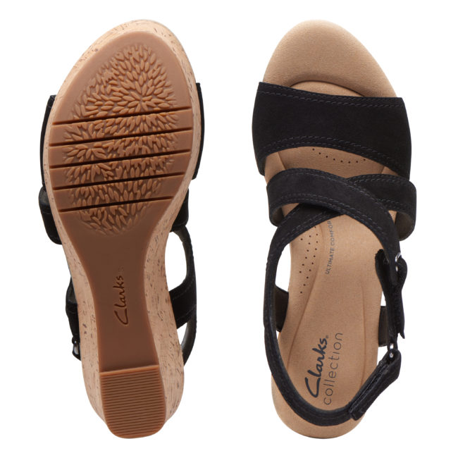 Clarks Rose Way 26171321 Μαύρο