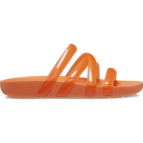 Crocs Splash Glossy Strappy Πορτοκαλί