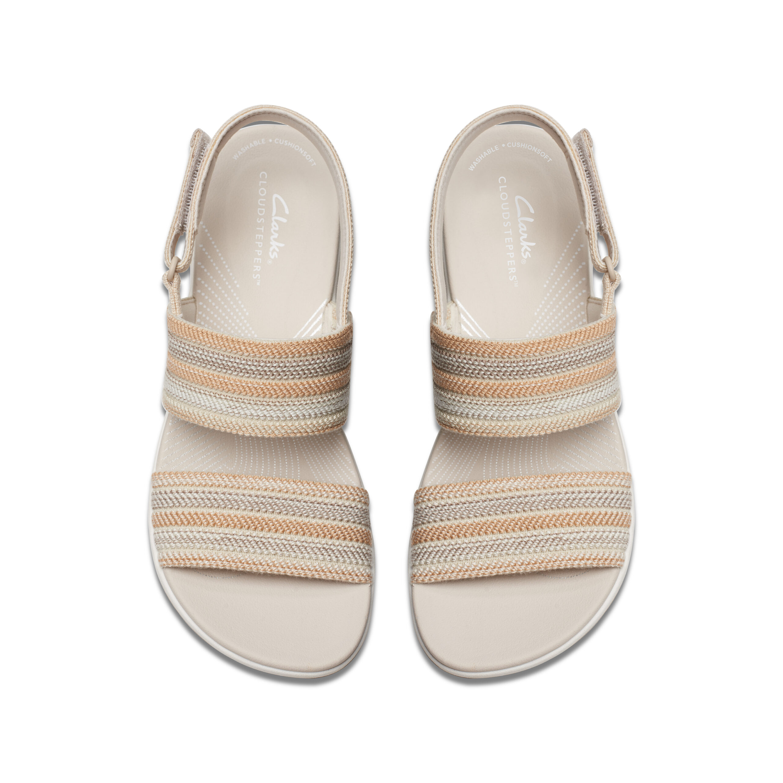 Clarks Arla Stroll 26177183 Μπεζ