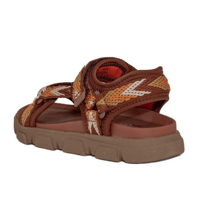 Jeep Pampa Sandal Ethnic JL41616A-068 Καφέ
