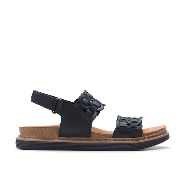 Clarks Arwell Glide 26181408 Μαύρο