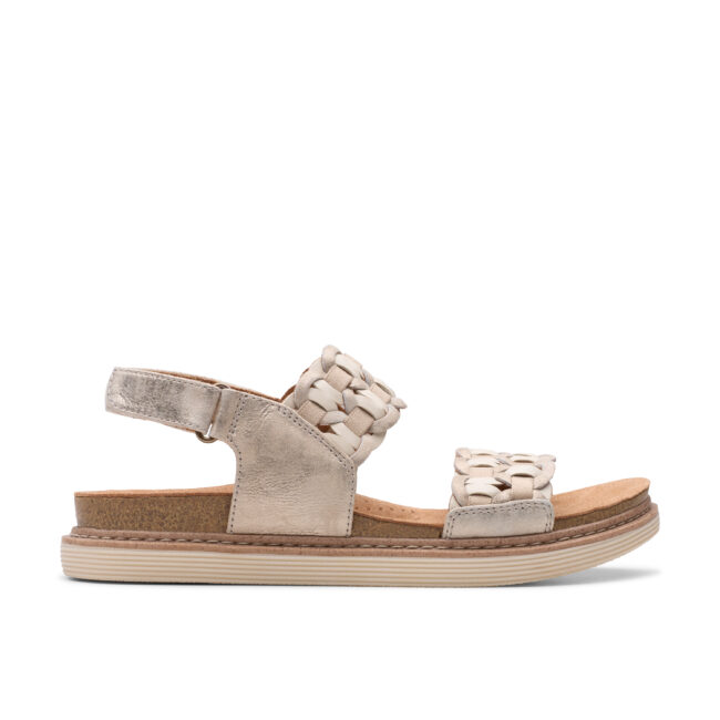 Clarks Arwell Glide 26181410 Ασημί