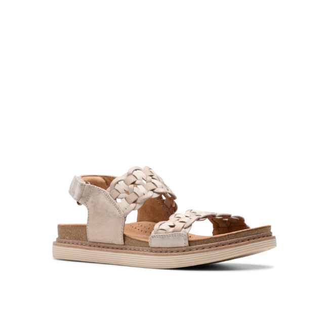 Clarks Arwell Glide 26181410 Ασημί