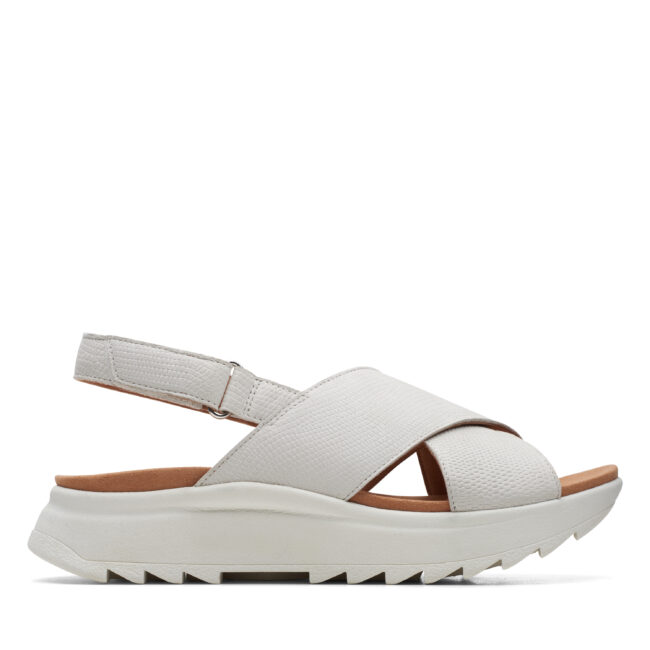 Clarks Dashlite Wish 26171949 Λευκό
