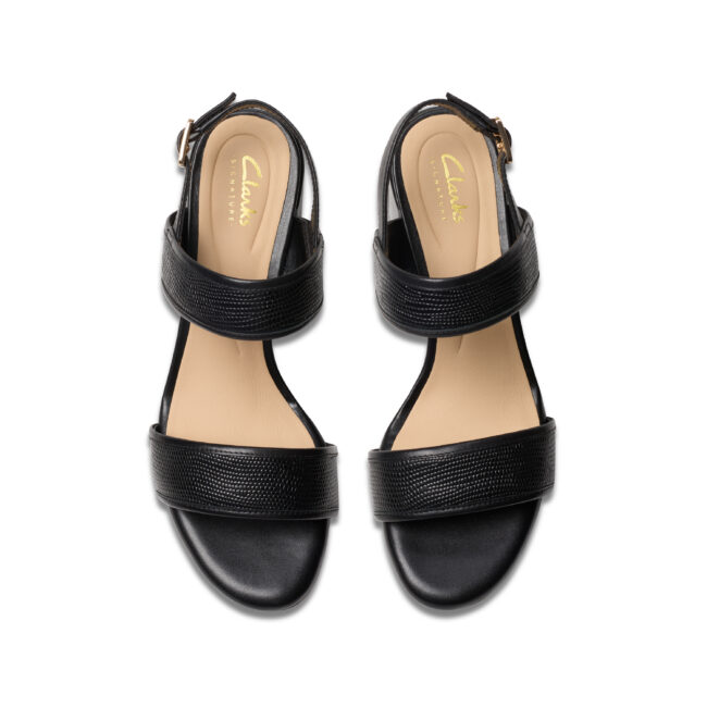 Clarks Ezoria Sling 26181300 Μαύρο