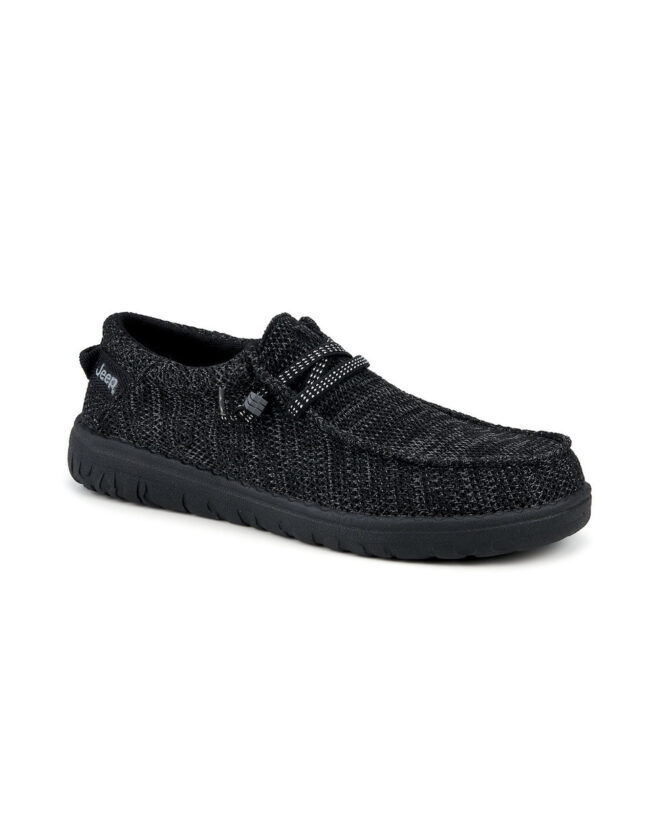 Jeep Samoa Wallabee Knit JM51030A Μαύρο