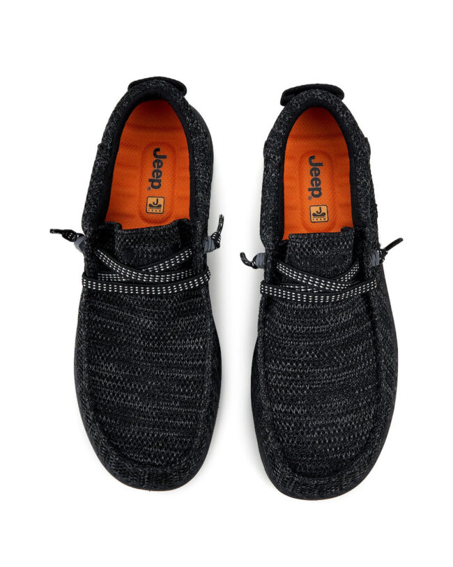 Jeep Samoa Wallabee Knit JM51030A Μαύρο