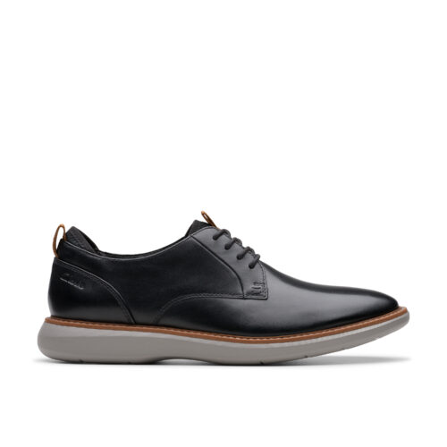 Clarks Brantin Plain 26179382 Μαύρο