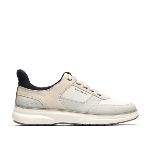 Clarks Mullan Easy 26187388 Λευκό