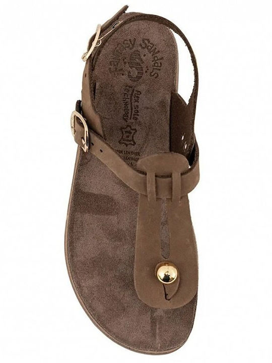 Fantasy Sandals Marlena S9005 Καφέ