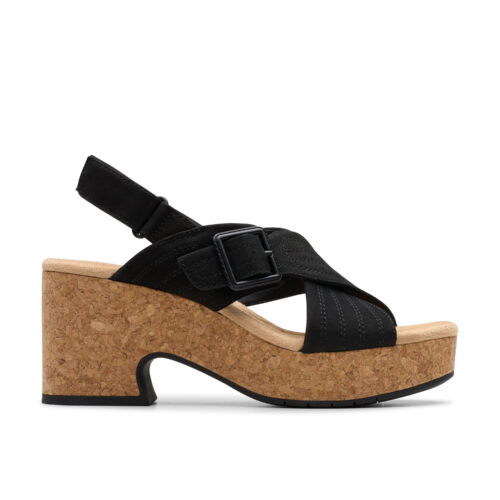 Clarks Nerisa West 26181791 Μαύρο