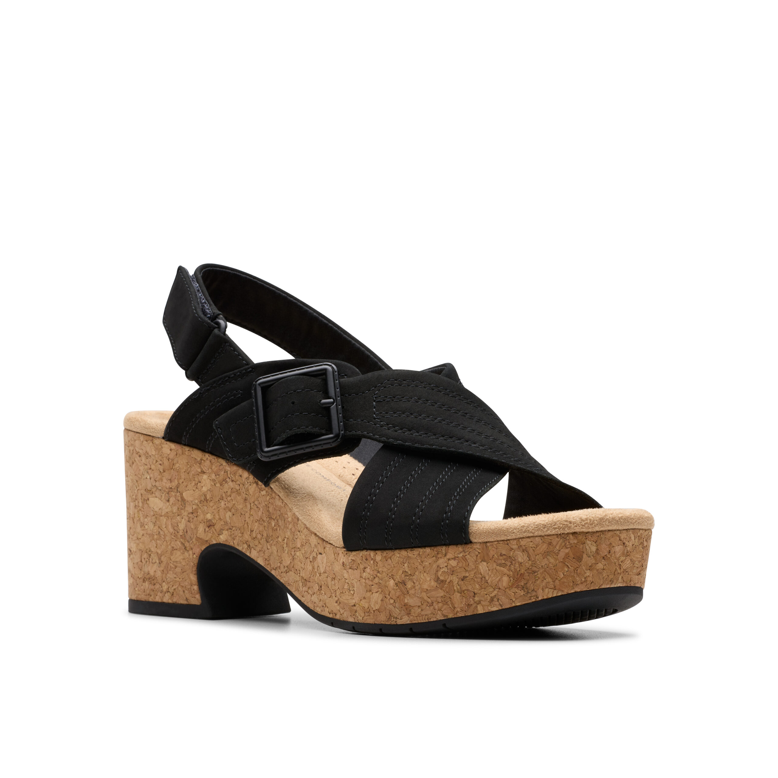Clarks Nerisa West 26181791 Μαύρο