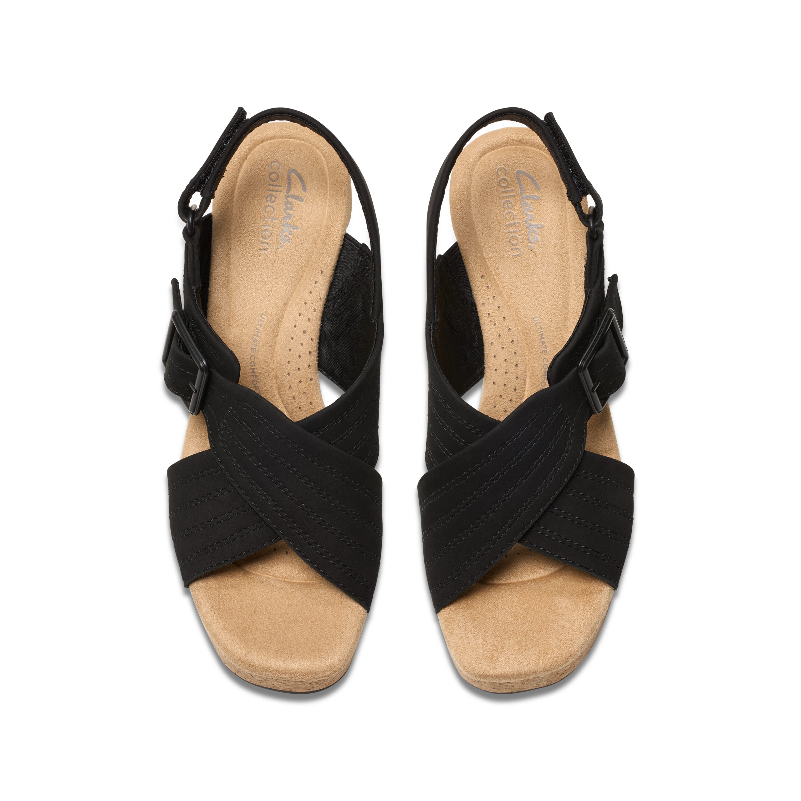 Clarks Nerisa West 26181791 Μαύρο